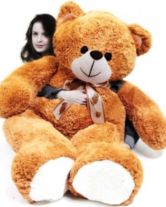 48" Giant brown teddy